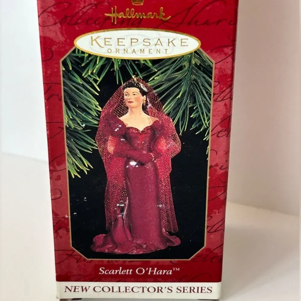 Hallmark Gone with the Wind Scarlett O'Hara Ornament vintage 1997 New